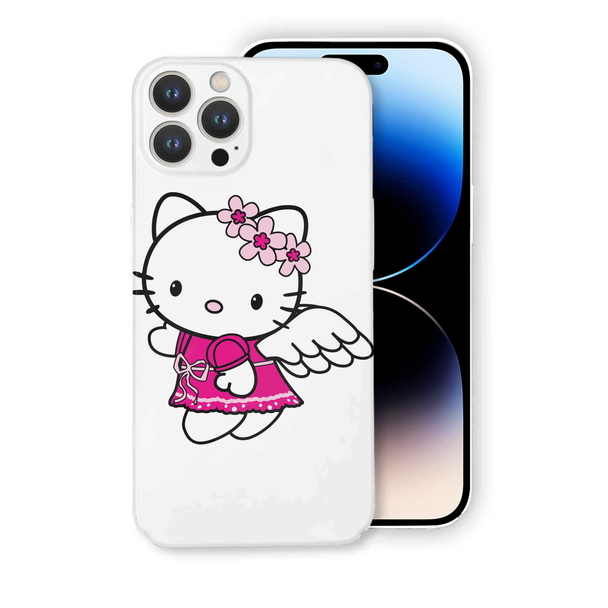 （画像用） Hello Kitty ハローキティ 【iPhone 14シリーズ対応】ハードケース